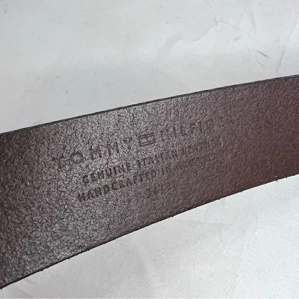 Tommy Hilfiger Brown Leather Belt